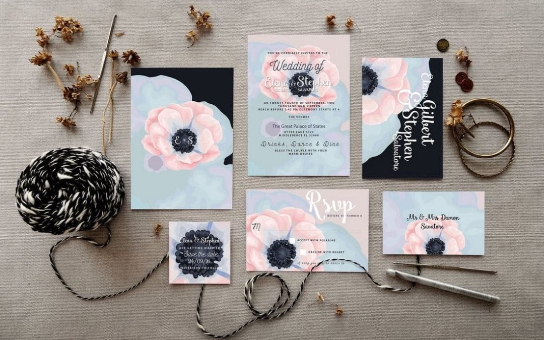Top 14 Remarkable Modern Wedding Invitations With Eye-Catching Designs